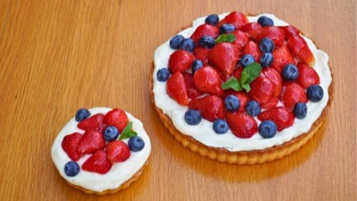 Ягодная тарталетка макси